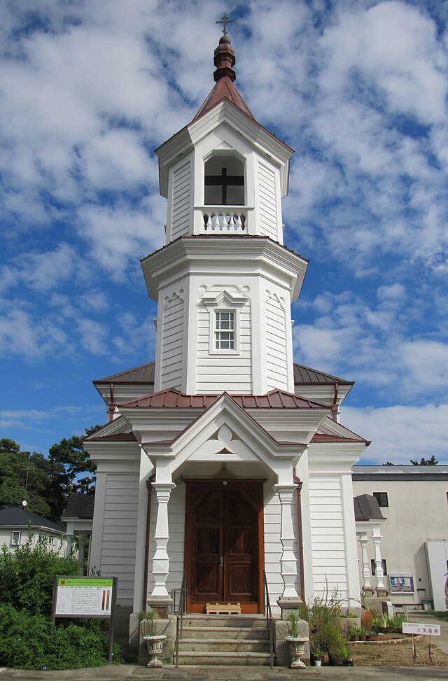 豊橋ハリストス正教会(Katedral Kristus di Toyohashi): "Sinar Ilahi di Tanah Toyohashi"